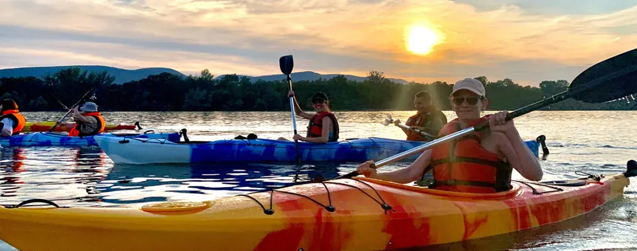 Kedvcsináló kajak vagy kenu túra Felsőgödön